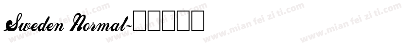 Sweden Normal字体转换